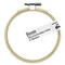 Essentials by Leisure Arts Wood Embroidery Hoop 4" Bamboo - wooden hoops for crafts - embroidery hoop holder - cross stitch hoop - cross stitch hoops and frames